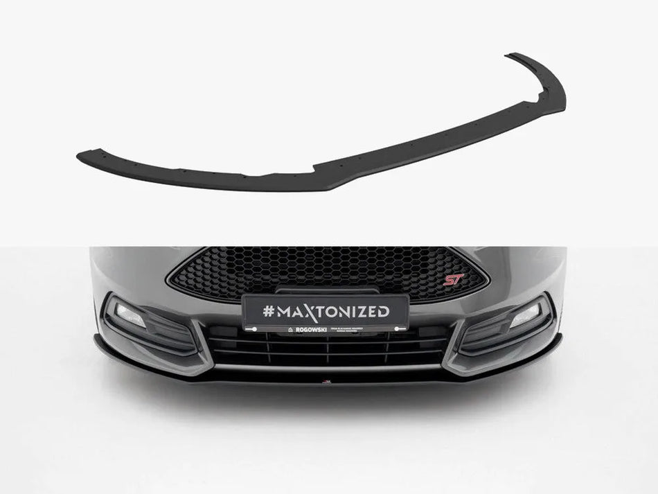 Maxton Street PRO Front Splitter Ford Focus ST Mk3 Facelift