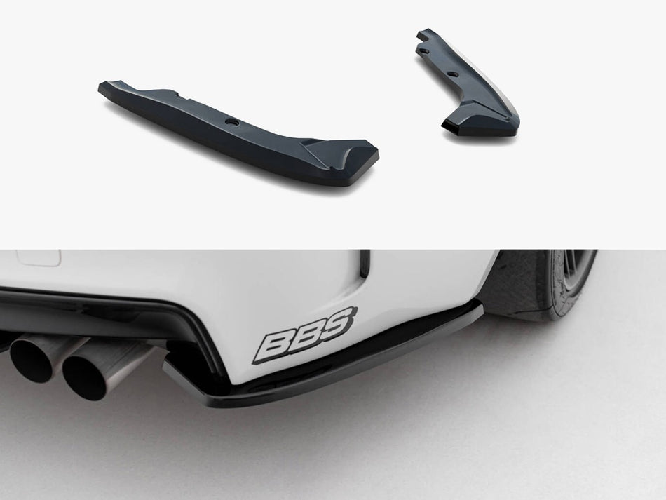 Maxton Rear Side Splitters BMW 1 M Coupe E82