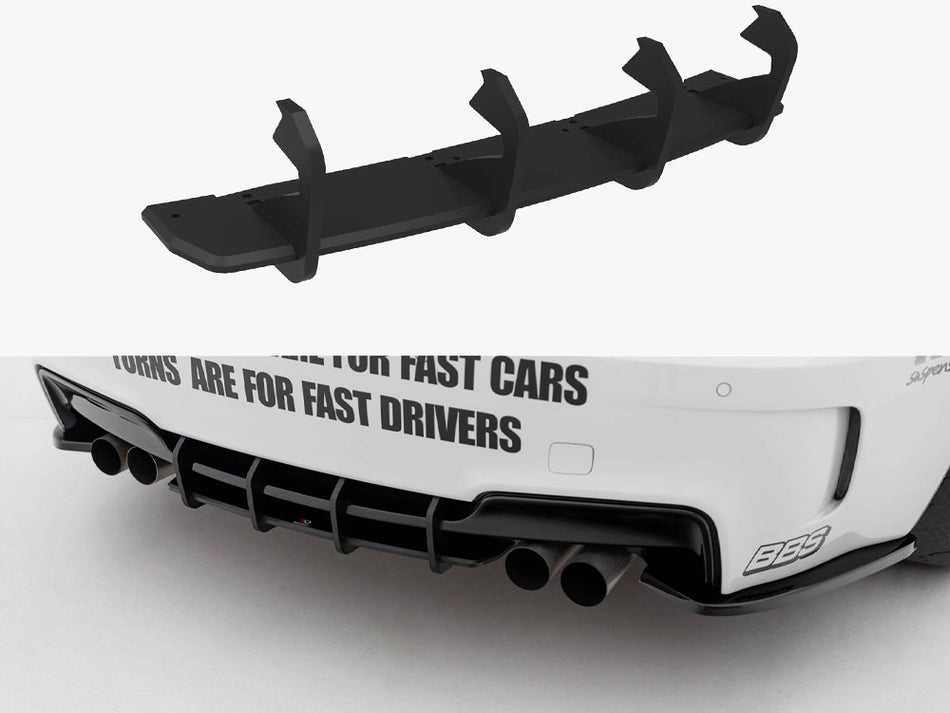 Maxton Street PRO Rear Diffuser BMW 1 M Coupe E82