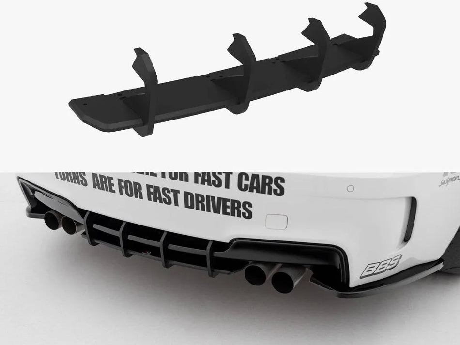 Maxton Street PRO Rear Diffuser BMW 1 M Coupe E82