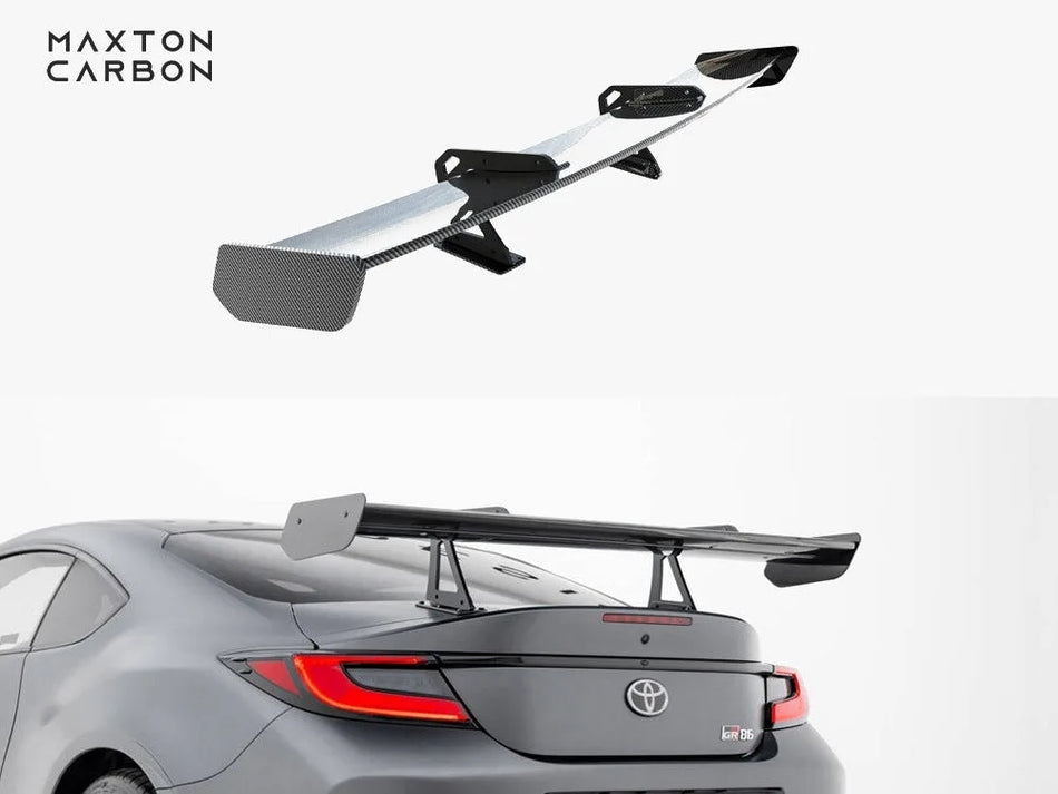 Maxton Carbon Spoiler With Upper Swan Mounting Toyota GR86