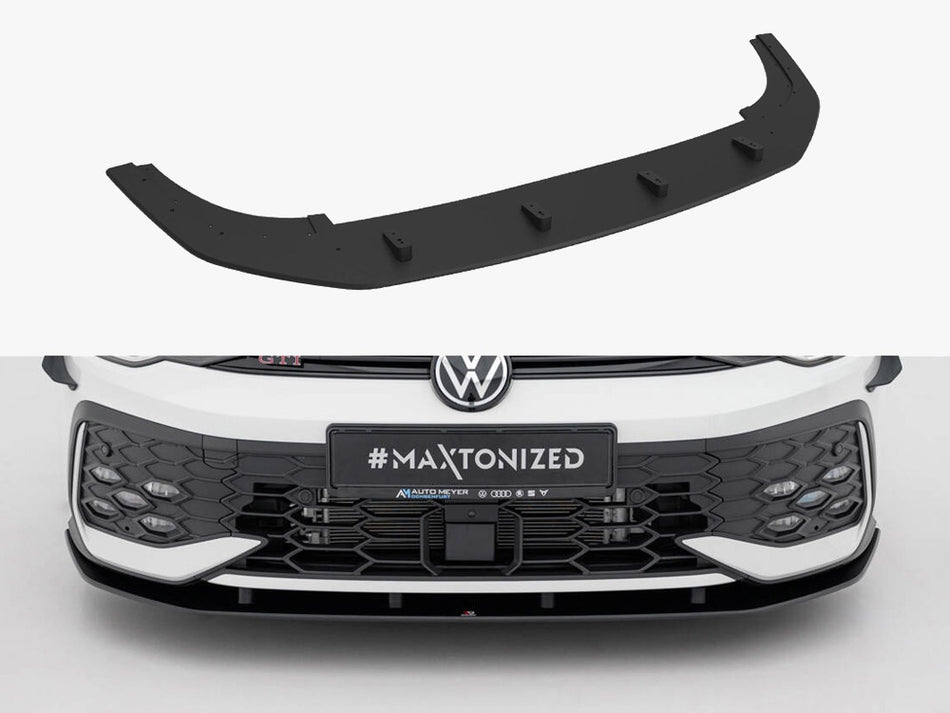 Maxton Street PRO Front Splitter Volkswagen Golf GTI / GTE / R-Line Mk8 Facelift