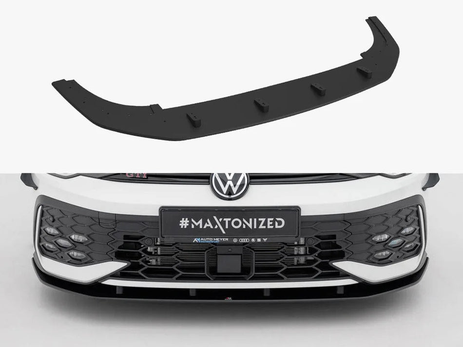 Maxton Street PRO Front Splitter Volkswagen Golf GTI / GTE / R-Line Mk8 Facelift