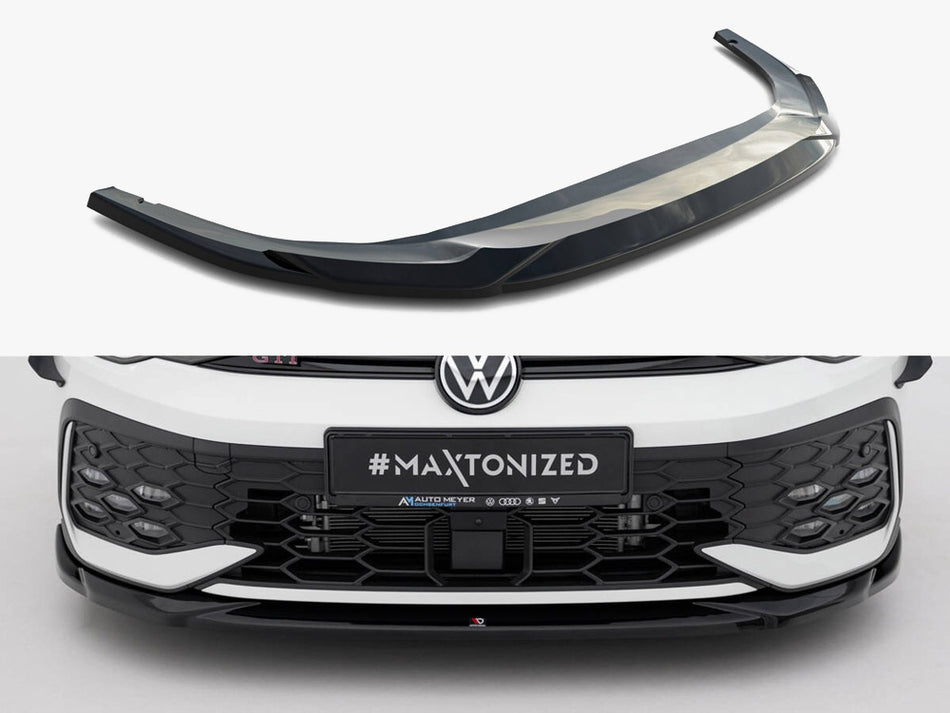 Maxton Front Splitter V.4 Volkswagen Golf GTI / GTE / R-Line Mk8 Facelift