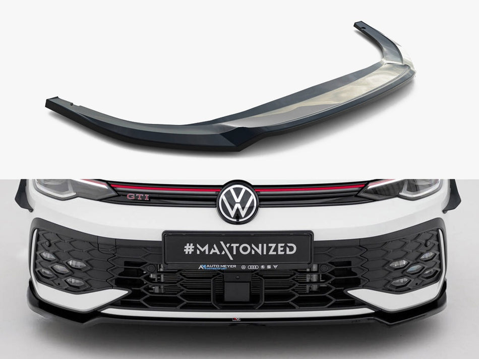 Maxton Front Splitter V.3 Volkswagen Golf GTI / GTE / R-Line Mk8 Facelift