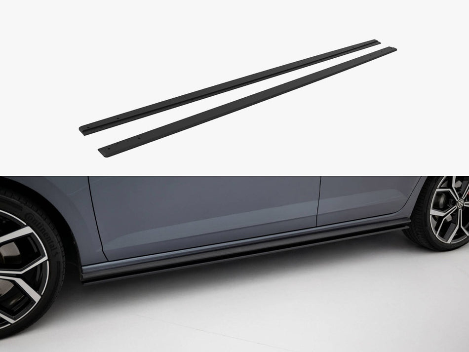 Maxton Street PRO Side Skirts Diffusers Volkswagen Polo GTI Mk6 Facelift