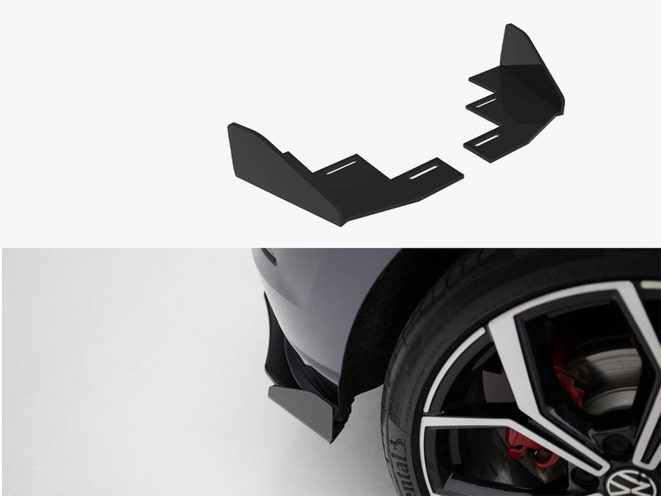 Maxton Rear Side Flaps Volkswagen Polo GTI Mk6 Facelift