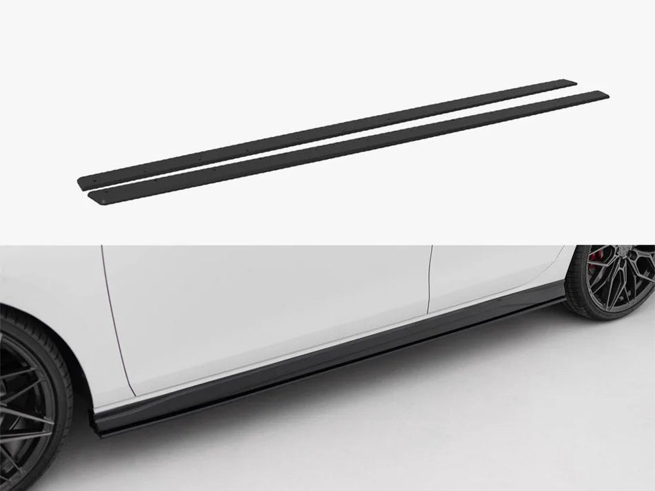 Maxton Street PRO Side Skirts Diffusers V.2 Volkswagen Golf GTI / GTE / GTI Clubsport / R-Line Mk8