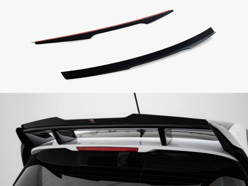 Maxton Spoiler CAP Ford Fiesta ST / ST-Line Mk8 (For FO-FI-8-FH1FP)