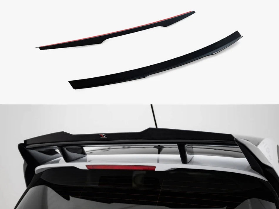 Maxton Spoiler CAP Ford Fiesta ST / ST-Line Mk8 (For FO-FI-8-FH1FP)