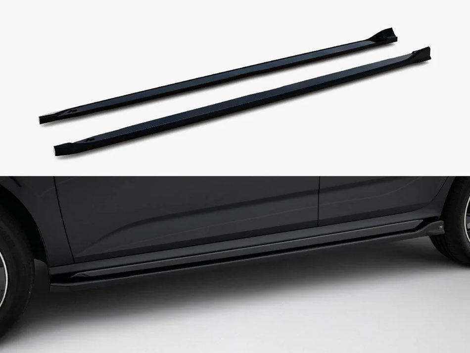 Maxton Side Skirts Diffusers Skoda Kamiq Monte Carlo Mk1 Facelift