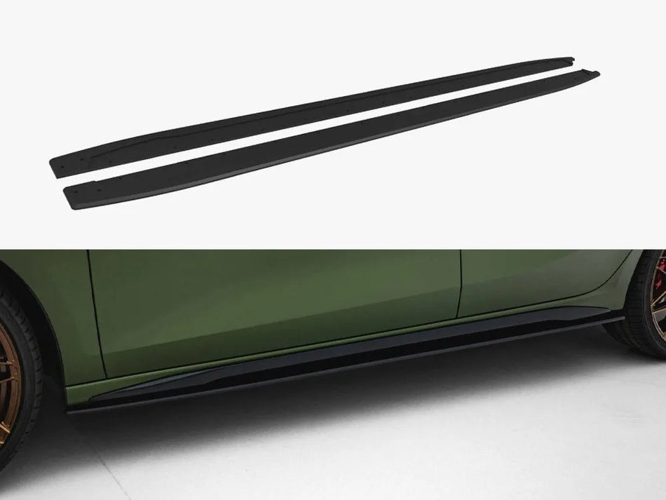 Maxton Street PRO Side Skirts Diffusers Audi S3 Sportback / A3 S-Line Sportback 8Y Facelift