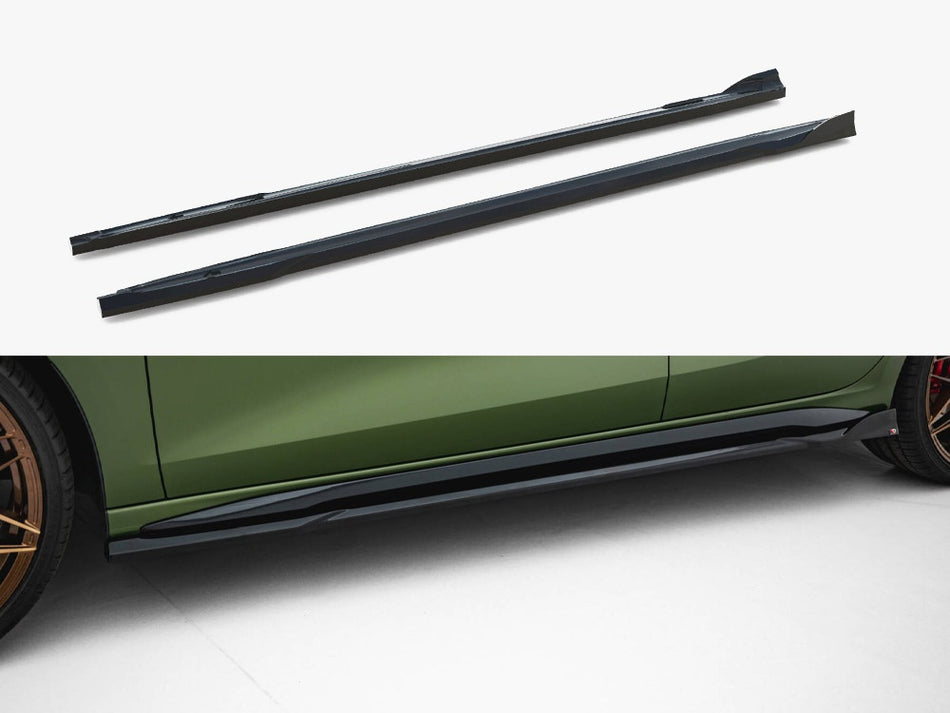 Maxton Side Skirts Diffusers V.3 Audi S3 Sportback / A3 S-Line Sportback 8Y Facelift