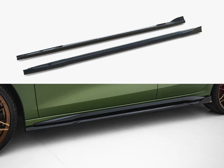 Maxton Side Skirts Diffusers V.3 Audi S3 Sportback / A3 S-Line Sportback 8Y Facelift