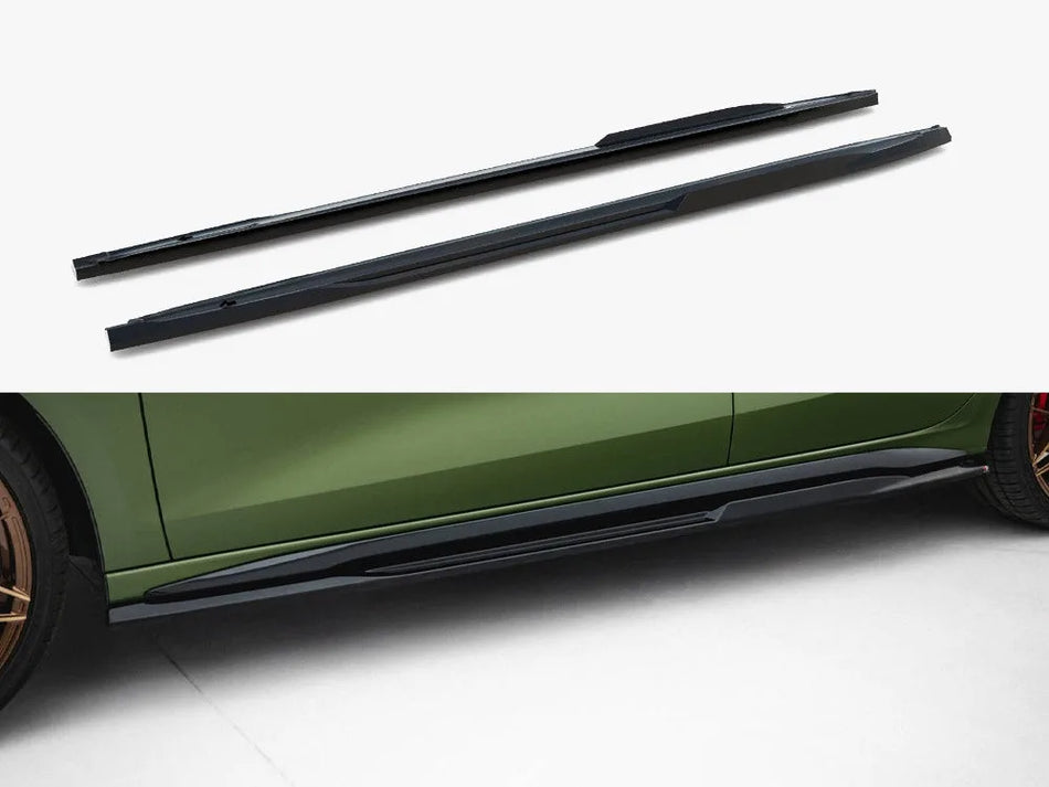 Maxton Side Skirts Diffusers V.2 Audi S3 Sportback / A3 S-Line Sportback 8Y Facelift