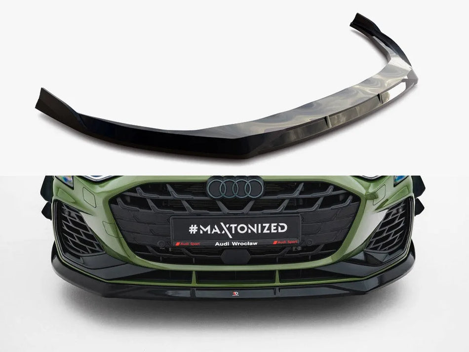 Maxton Front Splitter V.3 Audi S3 Sportback / A3 S-Line Sportback 8Y Facelift
