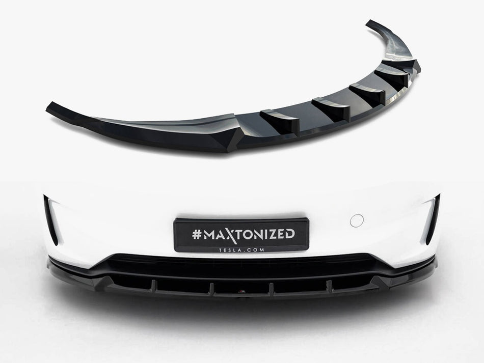 Maxton Front Splitter V.2 Tesla Model 3 Performance Mk1 Facelift