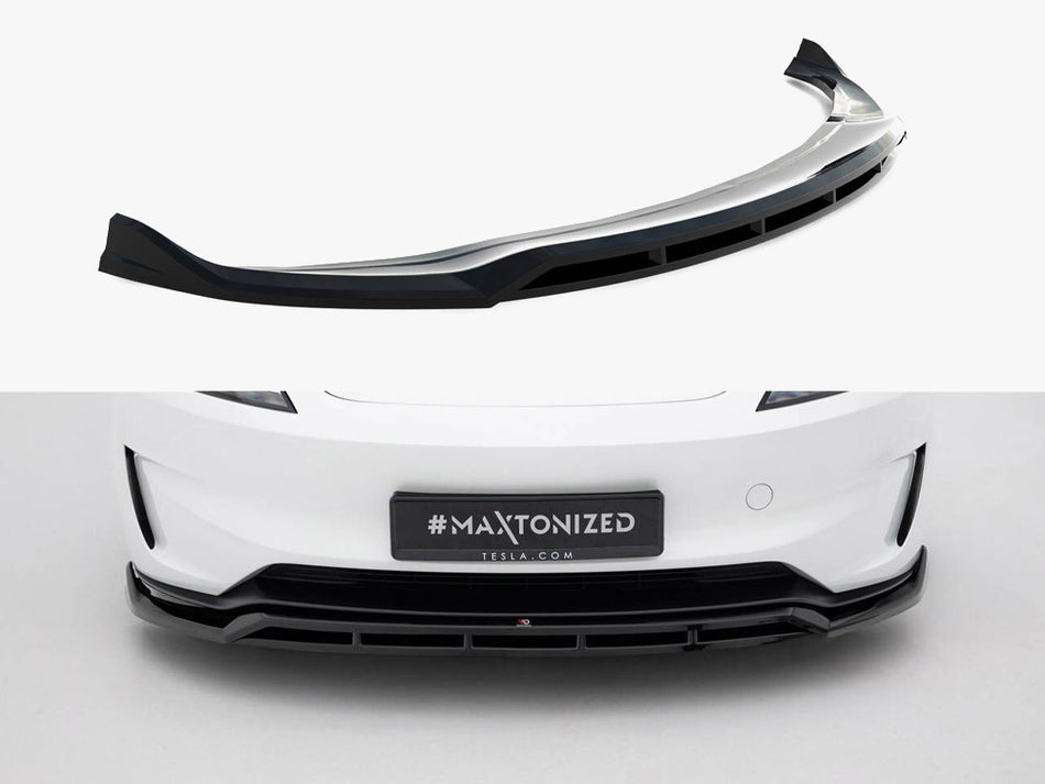 Maxton Front Splitter V.1 Tesla Model 3 Performance Mk1 Facelift