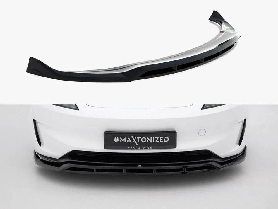 Maxton Front Splitter V.1 Tesla Model 3 Performance Mk1 Facelift