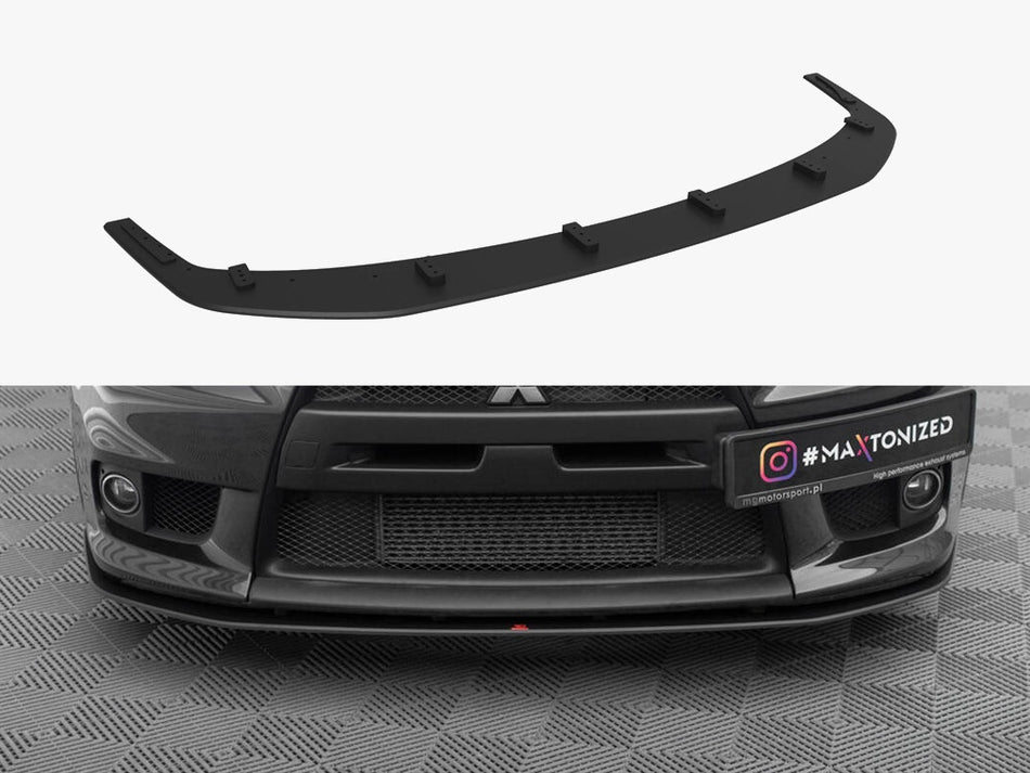 Maxton Street PRO Front Splitter Mitsubishi Lancer EVO X