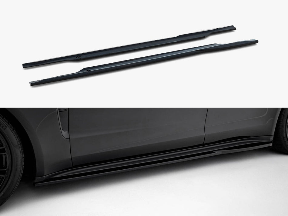 Maxton Side Skirts Diffusers V.2 Porsche Panamera Turbo S E-Hybrid / Panamera E-Hybrid / Panamera 4S 971