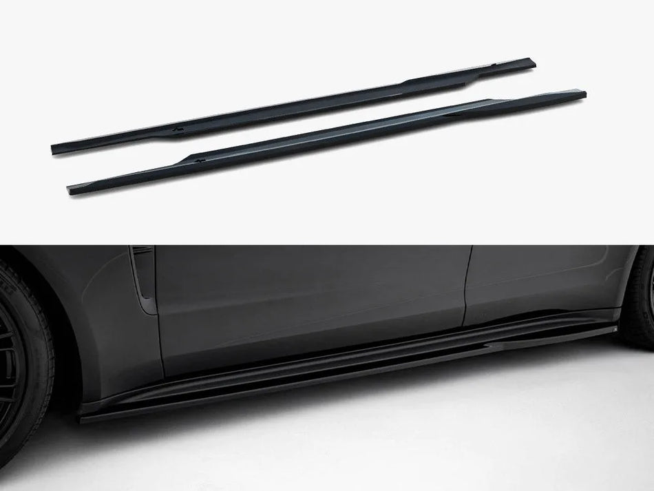 Maxton Side Skirts Diffusers V.2 Porsche Panamera Turbo S E-Hybrid / Panamera E-Hybrid / Panamera 4S 971