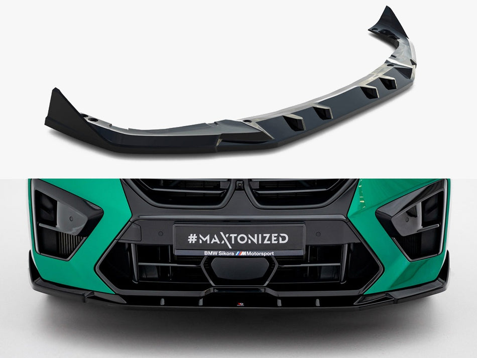 Maxton Front Splitter V.2 BMW X6 M F96 Facelift