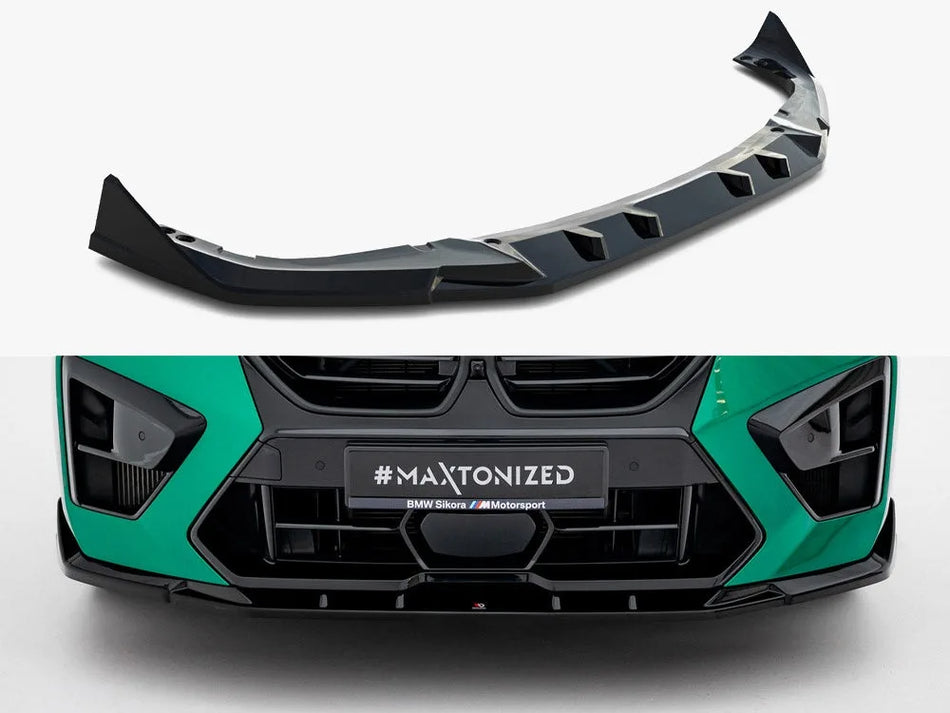 Maxton Front Splitter V.2 BMW X6 M F96 Facelift