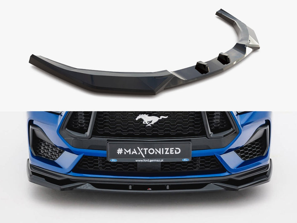 Maxton Front Splitter V.2 Ford Mustang GT Mk7