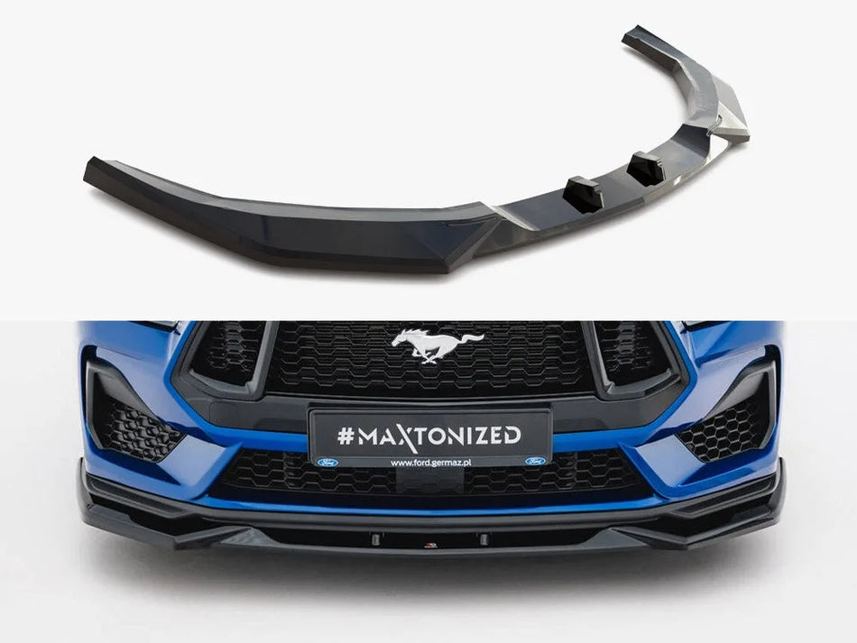 Maxton Front Splitter V.2 Ford Mustang GT Mk7
