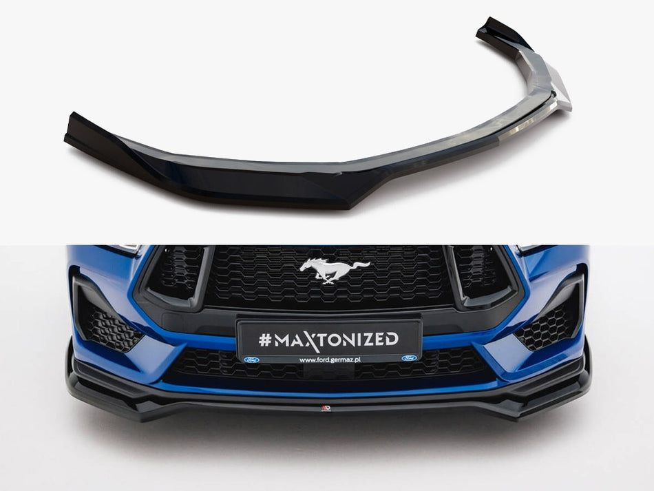 Maxton Front Splitter V.1 Ford Mustang GT Mk7