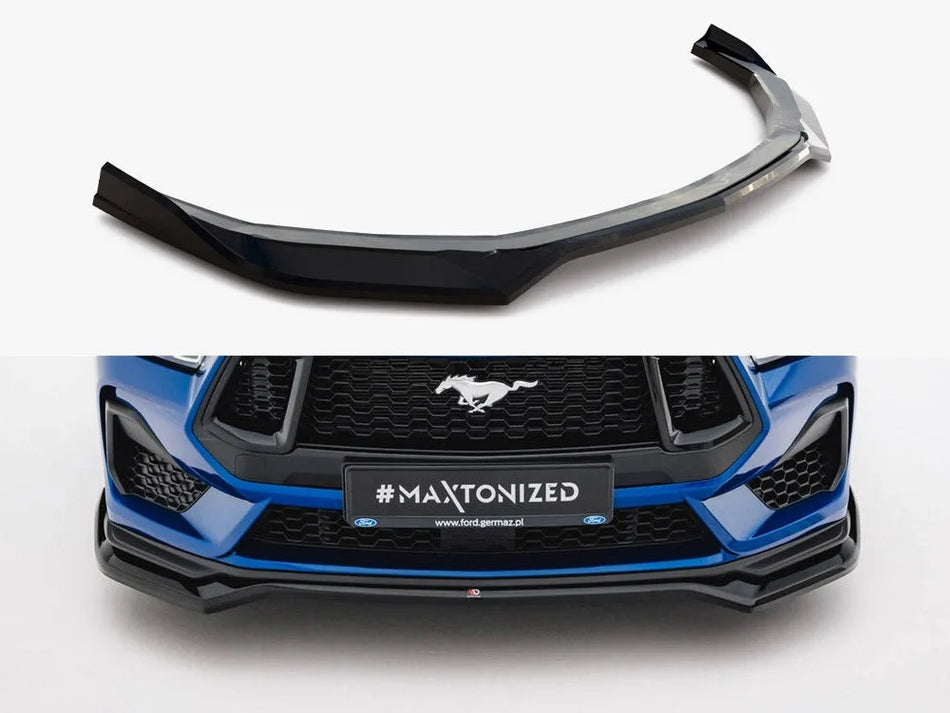 Maxton Front Splitter V.1 Ford Mustang GT Mk7
