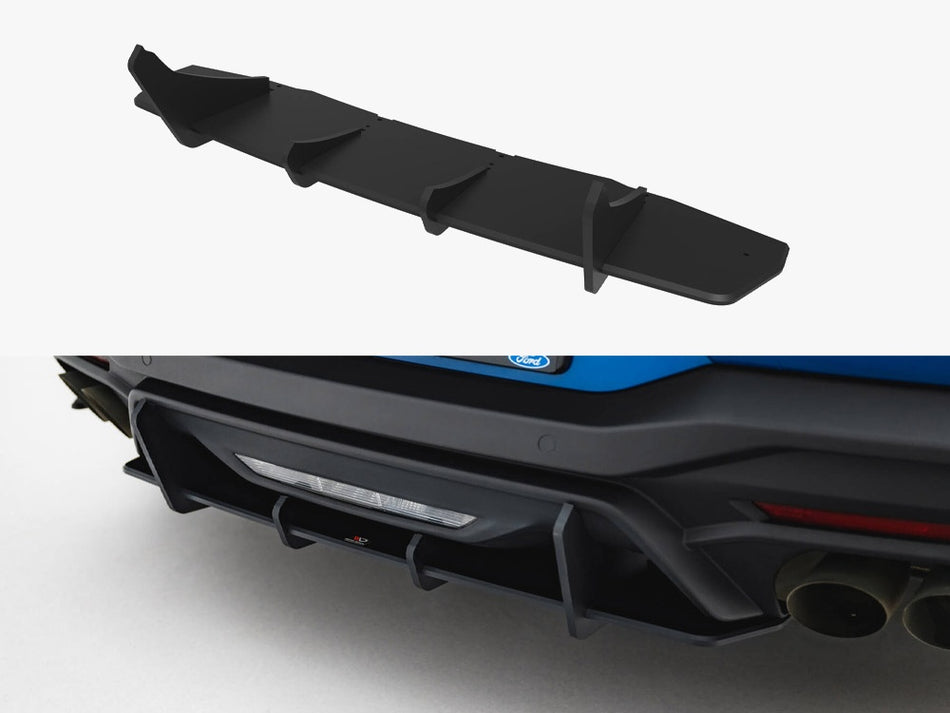 Maxton Street PRO Rear Diffuser Ford Mustang GT Mk7