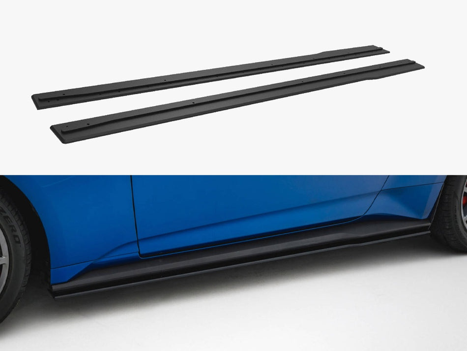 Maxton Street PRO Side Skirts Diffusers Ford Mustang GT Mk7