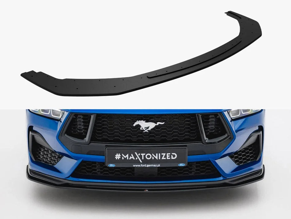 Maxton Street PRO Front Splitter Ford Mustang GT Mk7