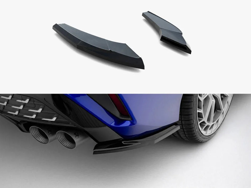 Maxton Rear Side Splitters V.1 Audi S3 Sedan 8Y Facelift