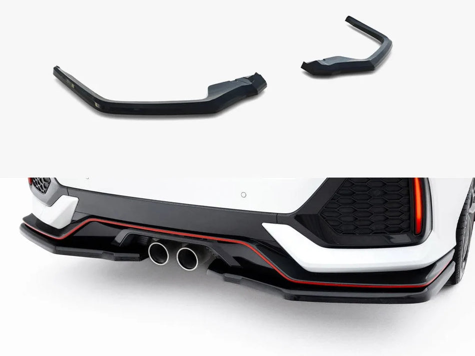 Maxton Rear Splitter Honda Civic Sport Mk10