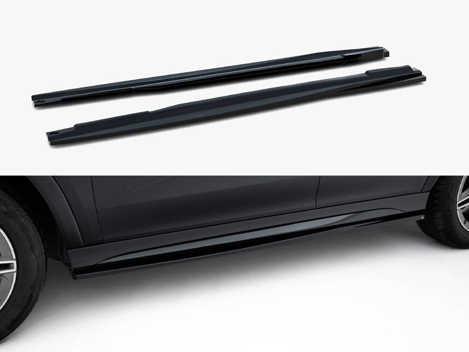 Maxton Side Skirts Diffusers V.2 Mercedes-AMG / AMG-Line GLE SUV W167 / W167 Facelift