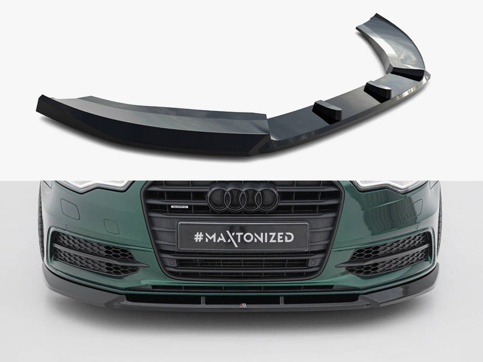 Maxton Front Splitter V.3 Audi A6 S-Line / S6 C7