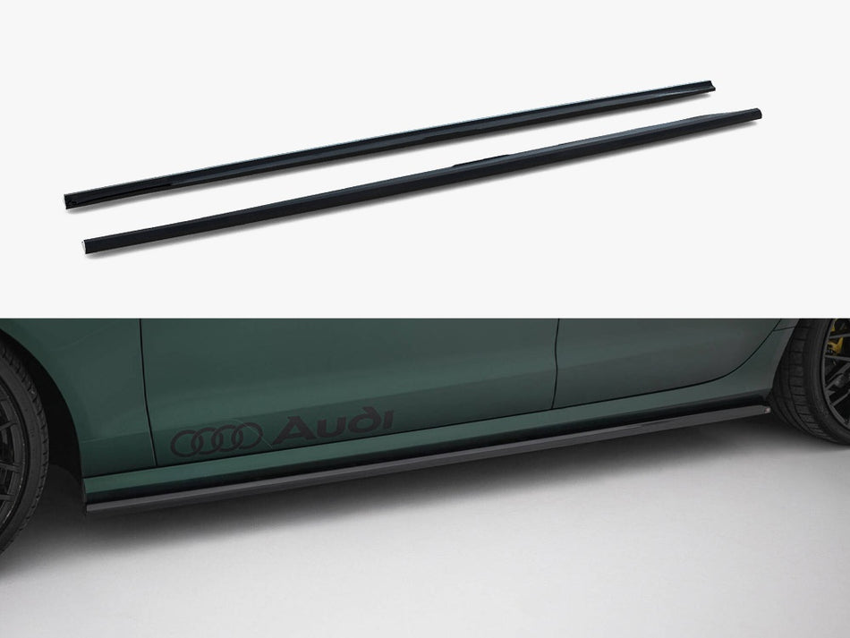 Maxton Side Skirts Diffusers V.2 Audi A6 S-Line / S6 C7