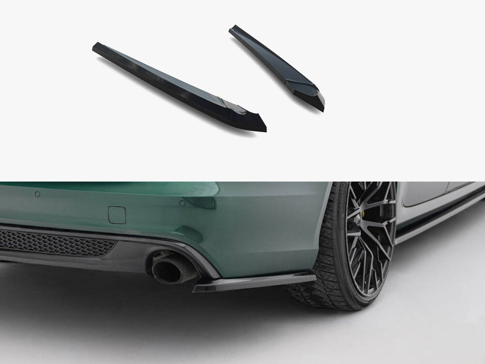 Maxton Rear Side Splitters V.2 Audi A6 S-Line Avant C7