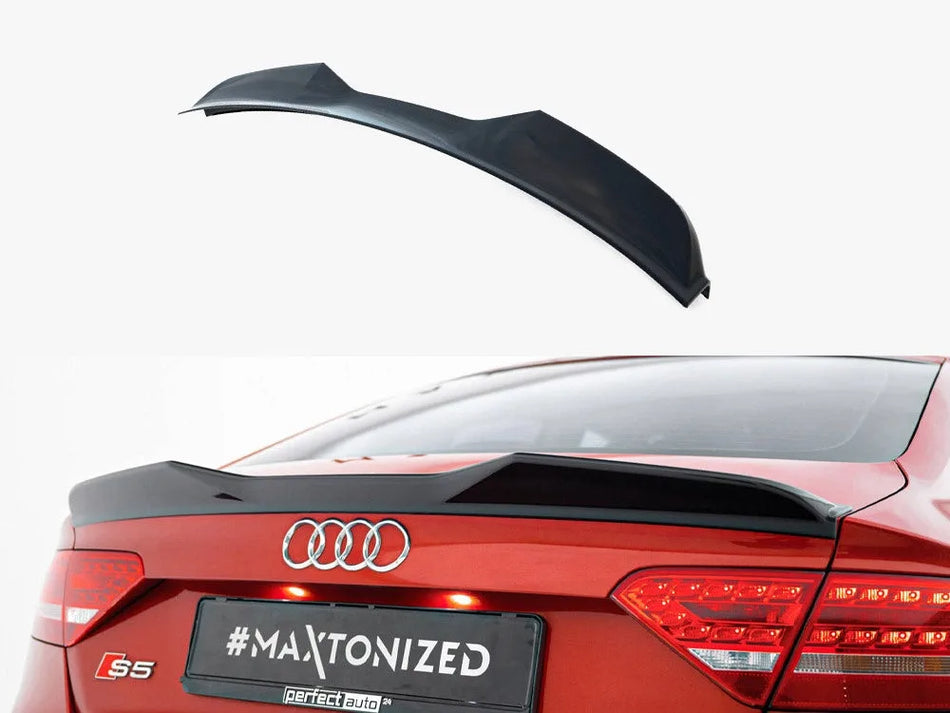 Maxton Spoiler CAP 3D Audi A5 Sportback S-Line 8T Facelift