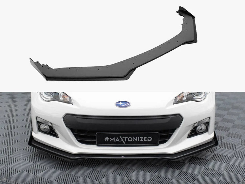 Maxton Street PRO Front Splitter V.1 + Flaps Subaru BRZ Mk1