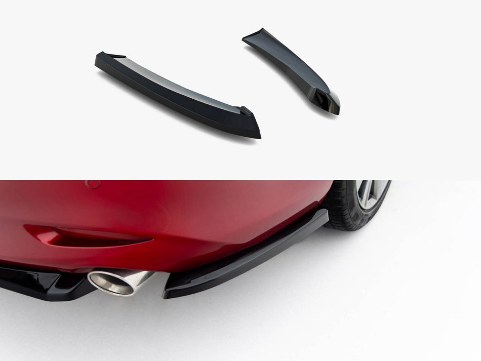 Maxton Rear Side Splitters V.2 Mazda 6 Mk3 Facelift