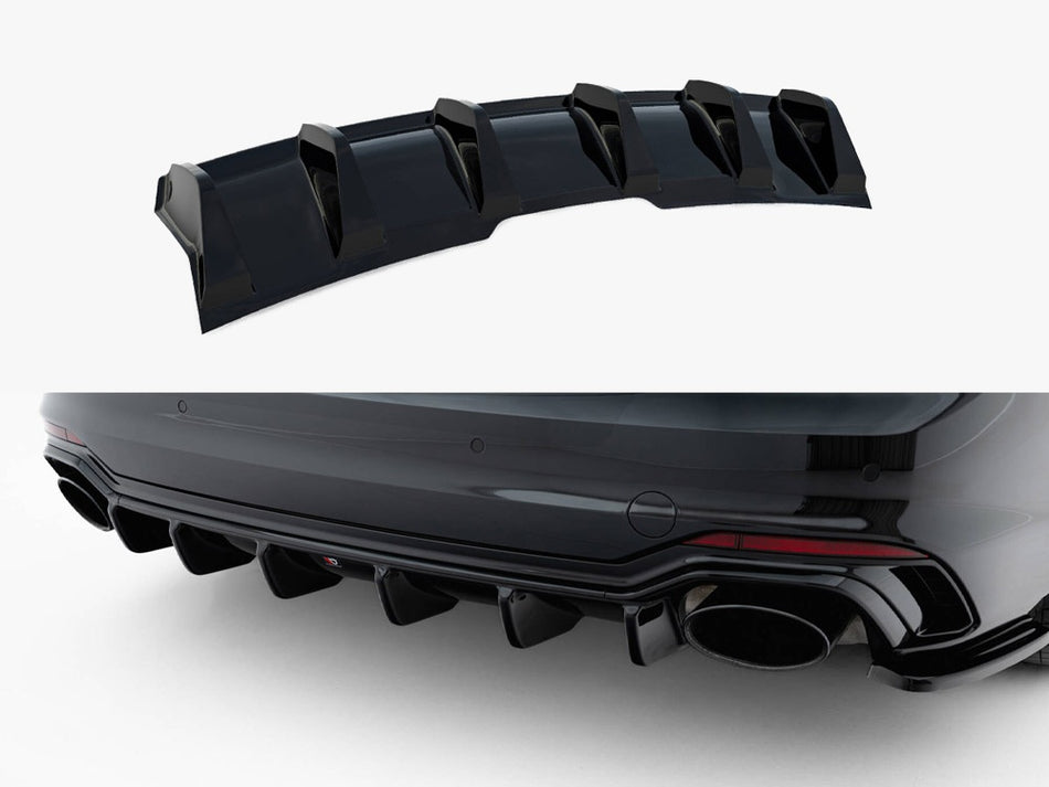Maxton Rear Valance Audi RS5 Coupe / Sportback F5