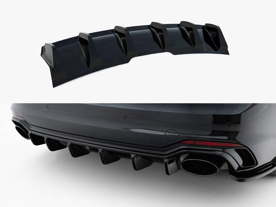 Maxton Rear Valance Audi RS5 Coupe / Sportback F5