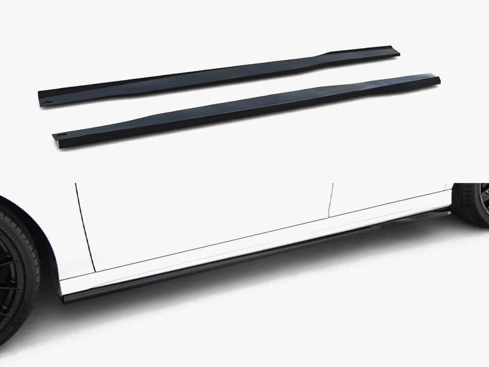 Maxton Side Skirts Diffusers Mercedes-AMG CLA 35 / 45 Coupe / Shooting Brake C118 Facelift / X118 Facelift