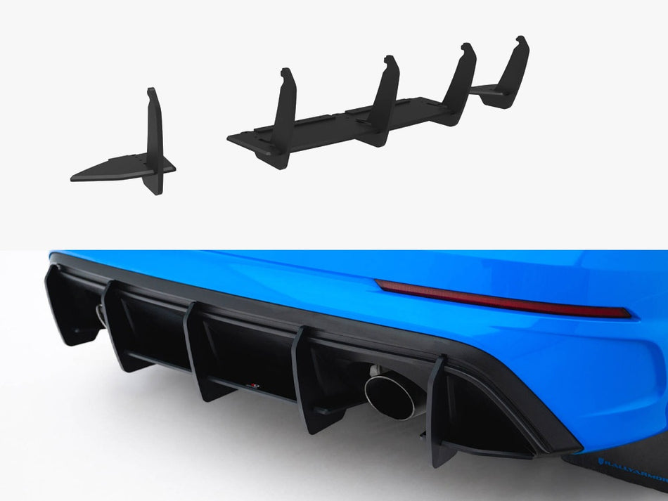 Maxton Street PRO Rear Diffuser V.2 Ford Focus RS Mk3