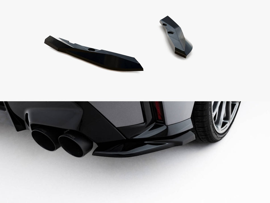 Maxton Rear Side Splitters V.4 BMW M135i F70