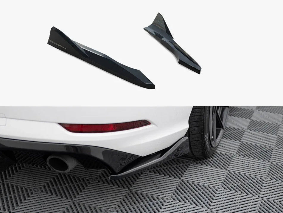 Maxton Rear Side Splitters V.2 Audi A3 Sedan 8V Facelift